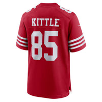 San Francisco 49ers George Kittle Nike Scarlet Player Game Jersey