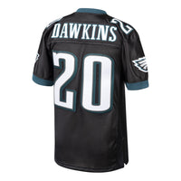 Philadelphia Eagles 2003 Brian Dawkins Mitchell & Ness Black Authentic Throwback Retired Player Jersey