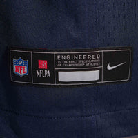 Chicago Bears Ozzy Trapilo Nike Navy Team Game Jersey