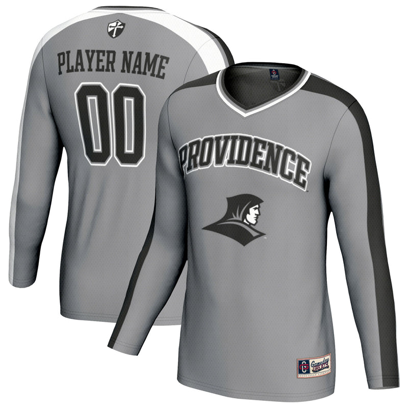 Providence Friars GameDay Greats NIL Pick-A-Player Lightweight Collegiate Volleyball Fashion Jersey - Silver