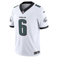 Philadelphia Eagles DeVonta Smith Nike White Vapor F.U.S.E. Limited Jersey