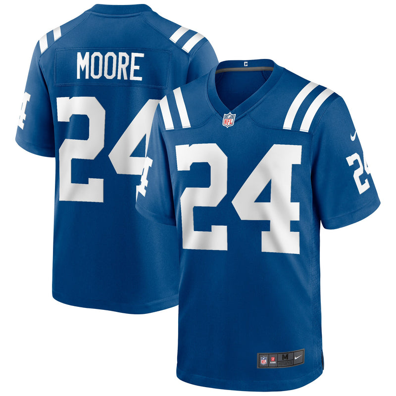 Indianapolis Colts Lenny Moore Nike Royal Game Retired Player Jersey