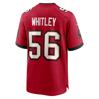 Tampa Bay Buccaneers Benton Whitley Nike Red Team Game Jersey