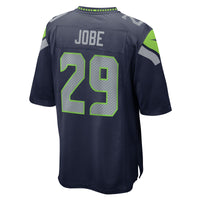 Seattle Seahawks Josh Jobe Nike College Navy Team Game Jersey