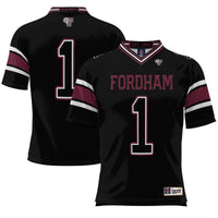 #1 Fordham Rams GameDay Greats Endzone Football Jersey - Black