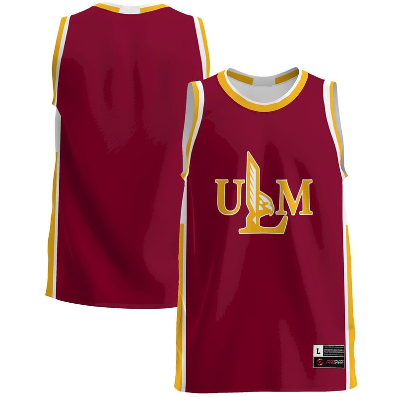 ULM Warhawks GameDay Greats Lightweight Basketball Jersey - Maroon