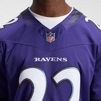 Baltimore Ravens Derrick Henry Nike Purple Team Vapor F.U.S.E. Stitched Limited Jersey