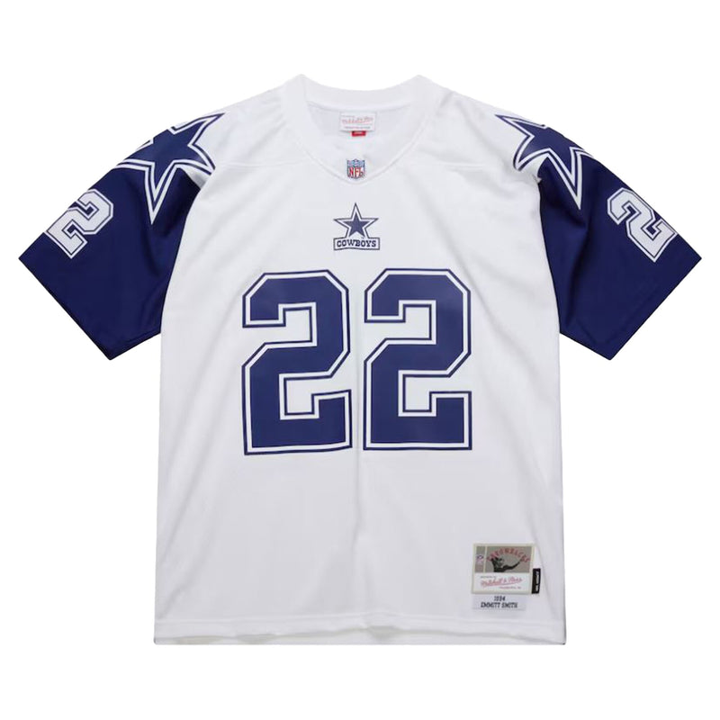 Dallas Cowboys Emmitt Smith Mitchell & Ness White 1994 Alternate Legacy Replica Jersey