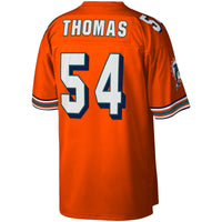 Miami Dolphins Zach Thomas Mitchell & Ness Orange Legacy Replica Jersey