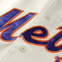 New York Mets Profile Cream/Royal Big & Tall Two-Color Fashion Jersey