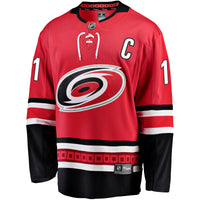 Carolina Hurricanes Jordan Staal Fanatics Red Alternate Breakaway Jersey