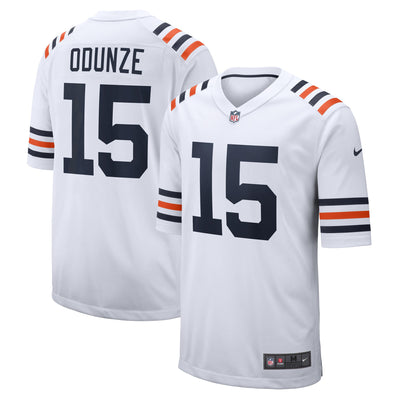 Chicago Bears Rome Odunze Nike White Alternate Game Jersey