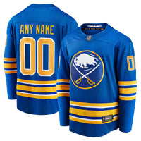 Buffalo Sabres Fanatics Royal Home Breakaway Custom Jersey