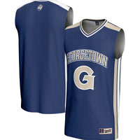 Georgetown Hoyas GameDay Greats Spirit Basketball Jersey - Navy