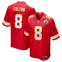 Kansas City Chiefs Kristian Fulton Nike Red Team Game Jersey
