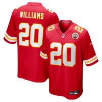 Kansas City Chiefs Nohl Williams Nike Red Team Game Jersey
