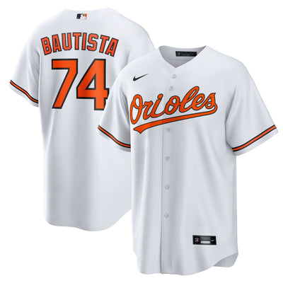 Baltimore Orioles Felix Bautista Nike White Replica Player Jersey