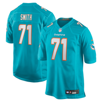 Miami Dolphins Kion Smith Nike Aqua Game Jersey