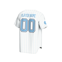 North Carolina Tar Heels GameDay Greats NIL Pick-A-Player Lightweight Baseball Jersey - White