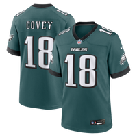 Philadelphia Eagles Britain Covey Nike Midnight Green Team Game Jersey