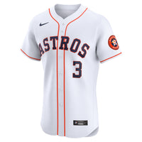 Houston Astros Jeremy Peña Nike White Home Elite Player Jersey