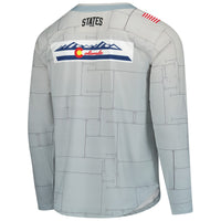Air Force Falcons APLS Tail Flash Hockey Replica Jersey - Gray