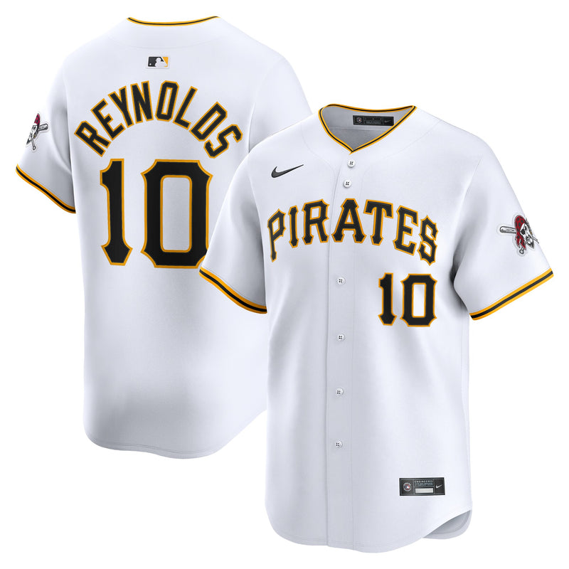Pittsburgh Pirates Bryan Reynolds Nike White Home Limited Player Jersey