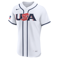 USA Baseball Cal Raleigh Nike White 2026 World Baseball Classic Home Authentic Jersey