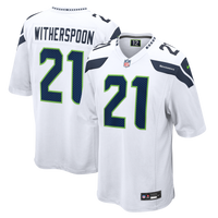 Seattle Seahawks Devon Witherspoon Nike White Game Jersey