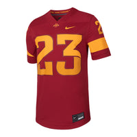 #23 Iowa State Cyclones Nike Untouchable Football Replica Jersey - Cardinal