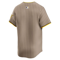 San Diego Padres Nike Khaki Alternate Limited Jersey