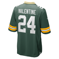Green Bay Packers Carrington Valentine Nike Green Game Jersey