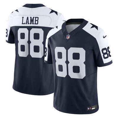 Dallas Cowboys CeeDee Lamb Nike Navy Vapor F.U.S.E. Limited Jersey