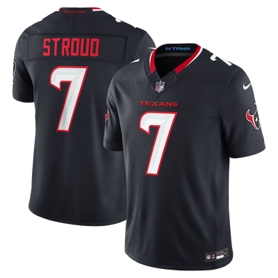 Houston Texans C.J. Stroud Nike Navy Team Vapor F.U.S.E. Stitched Limited Jersey