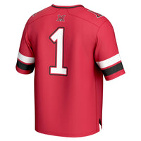 #1 Miami University RedHawks GameDay Greats Lightweight Collegiate Football Fashion Jersey - Red