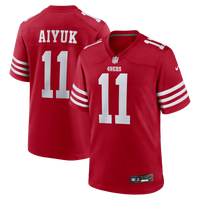 San Francisco 49ers Brandon Aiyuk Nike Scarlet Game Player Jersey