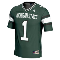 #1 Michigan State Spartans GameDay Greats Endzone Football Jersey - Green