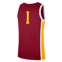 #1 USC Trojans Nike Road Replica Basketball Jersey - Cardinal