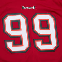 Tampa Bay Buccaneers Warren Sapp Mitchell & Ness Red 2002 Legacy Replica Jersey