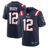New England Patriots Nike Navy Game Retired Player Jersey