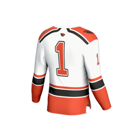 #1 Oregon State Beavers GameDay Greats Lightweight Hockey Fashion Jersey - White