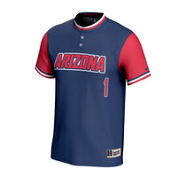 Arizona Wildcats GameDay Greats Lightweight Softball Fashion Jersey - Navy