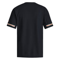 Miami Hurricanes adidas V-Neck Baseball Jersey - Black