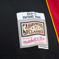 Miami Heat NBA Dwyane Wade 2012 Road Hardwood Classics Swingman Jersey By Mitchell & Ness