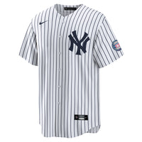 New York Yankees CC Sabathia Nike White 2025 Baseball Hall of Fame Name & Number Retired Replica Jersey