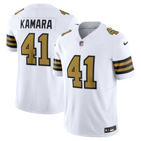 New Orleans Saints Alvin Kamara Nike White Alternate Vapor F.U.S.E. Limited Jersey