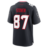 Houston Texans Cade Stover Nike Navy Game Jersey