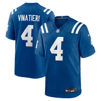 Indianapolis Colts Adam Vinatieri Nike Royal Team Retired Game Jersey