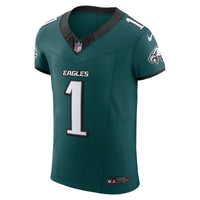 Philadelphia Eagles Jalen Hurts Nike Midnight Green Team Vapor F.U.S.E. Elite Jersey