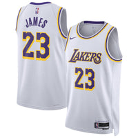 Los Angeles Lakers Nike Association Swingman Jersey - Lebron James